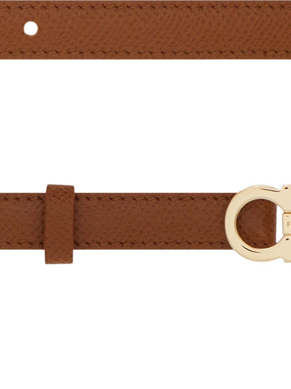 Ferragamo Women Gancini Leather Belt