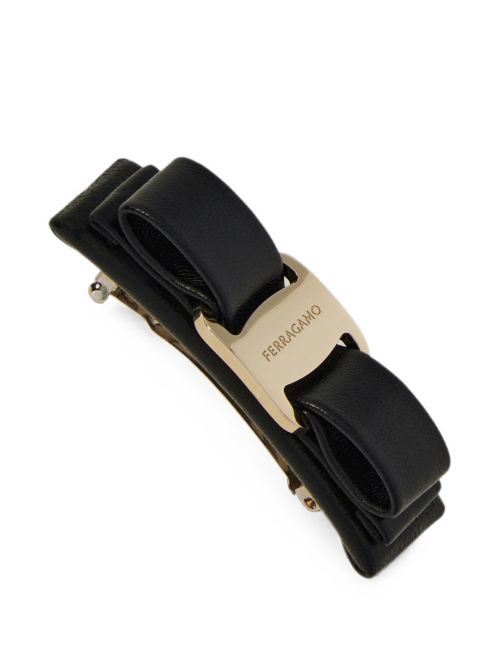 Ferragamo Women Vara Leather Hair Clip FERRAGAMO