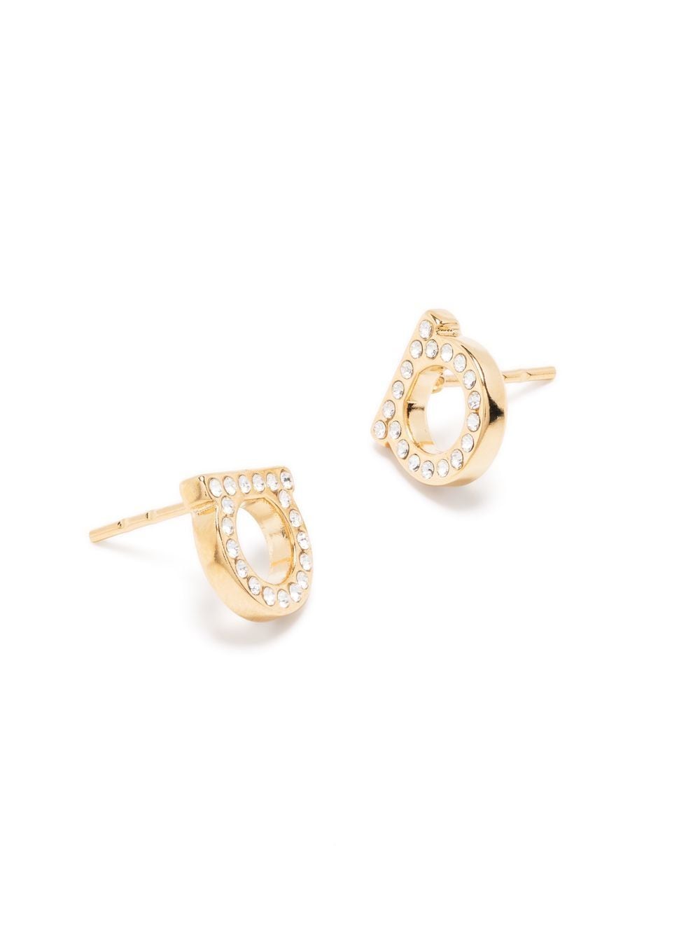 Ferragamo Women Gancini Crystal Earrings FERRAGAMO