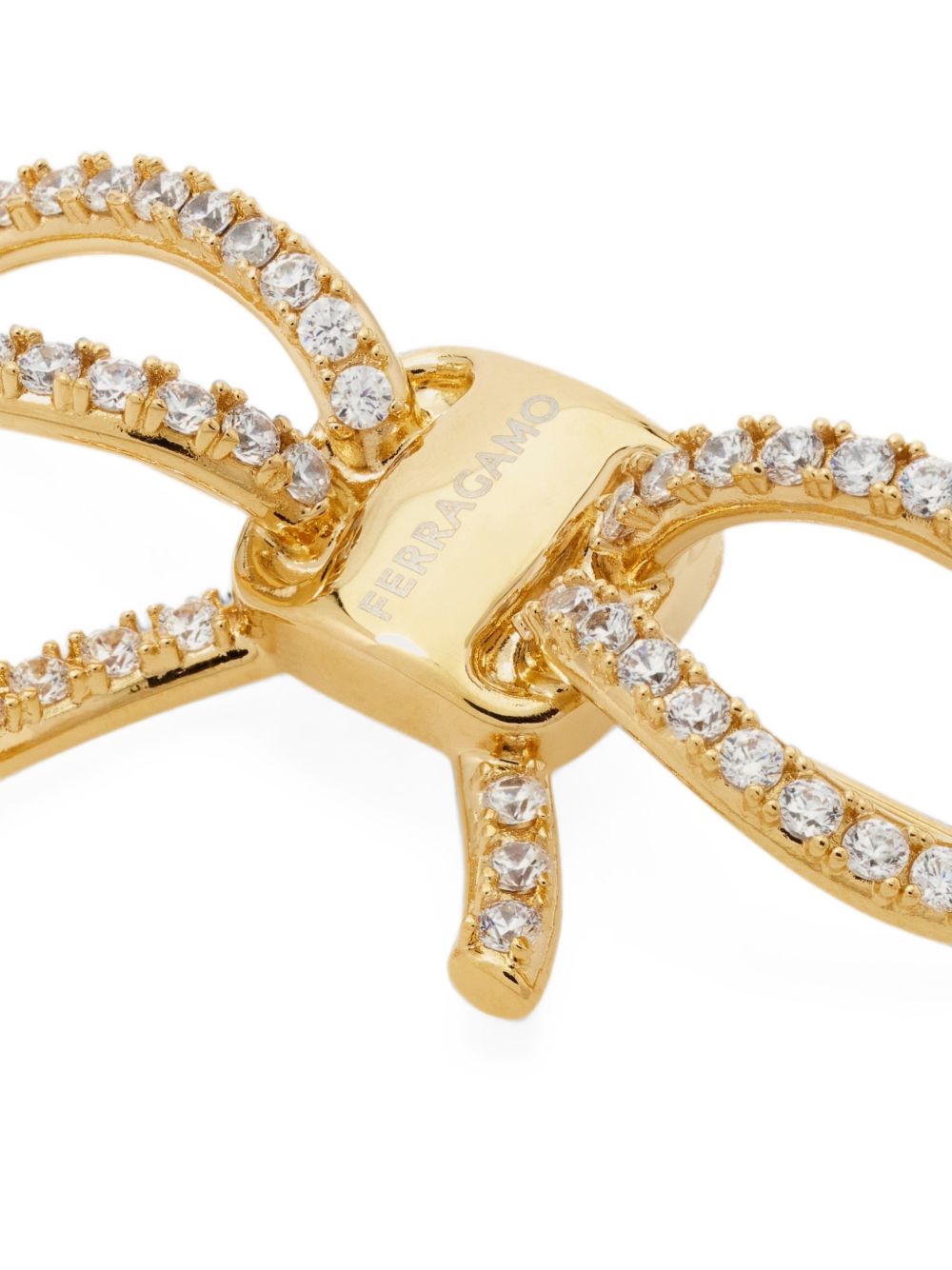 Ferragamo Women Bow Strass Pin FERRAGAMO
