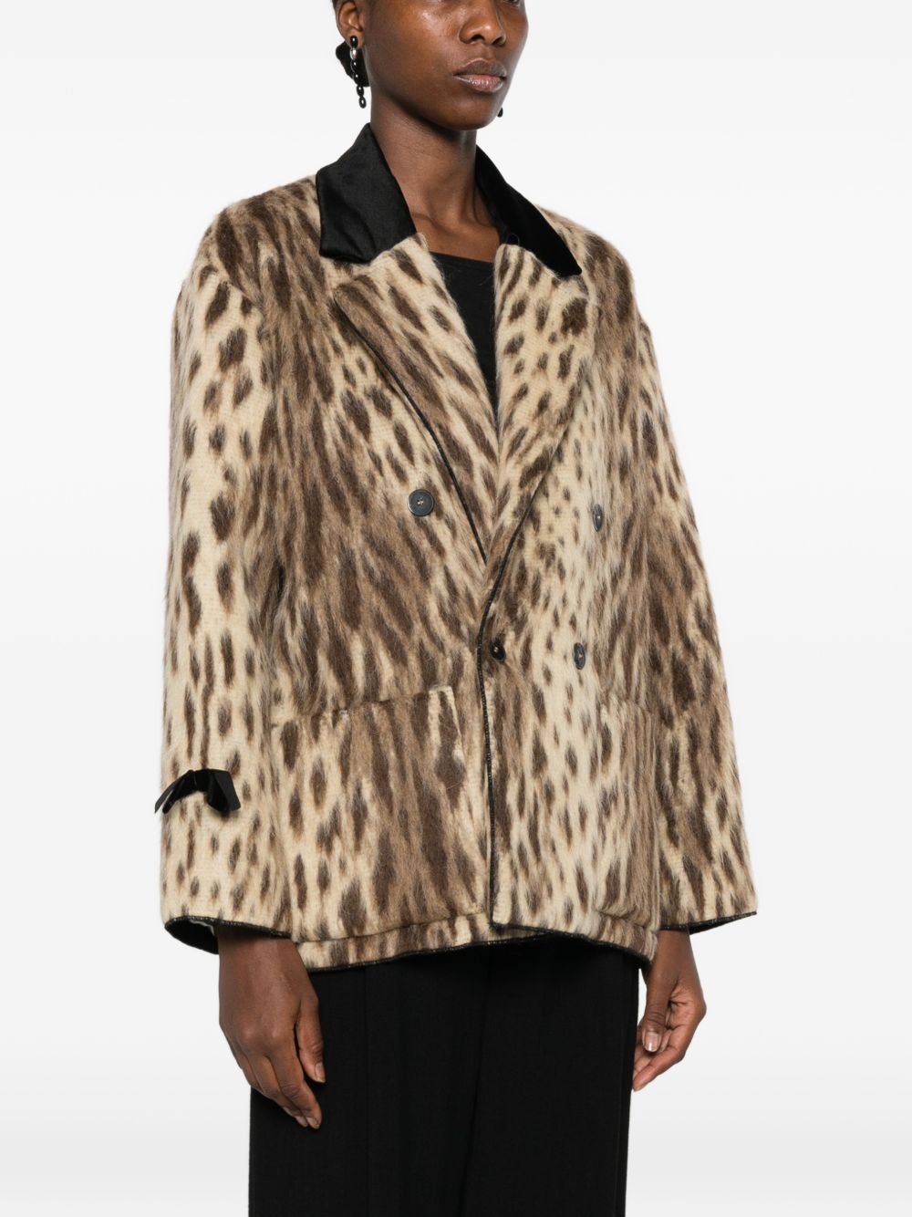 Forte Forte Women Wool Blend Double-Breasted Jacket FORTE FORTE