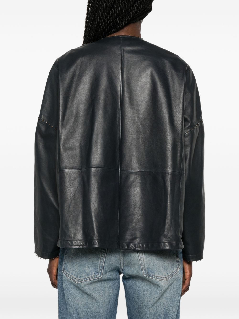Forte Forte Women Leather Kimono Jacket