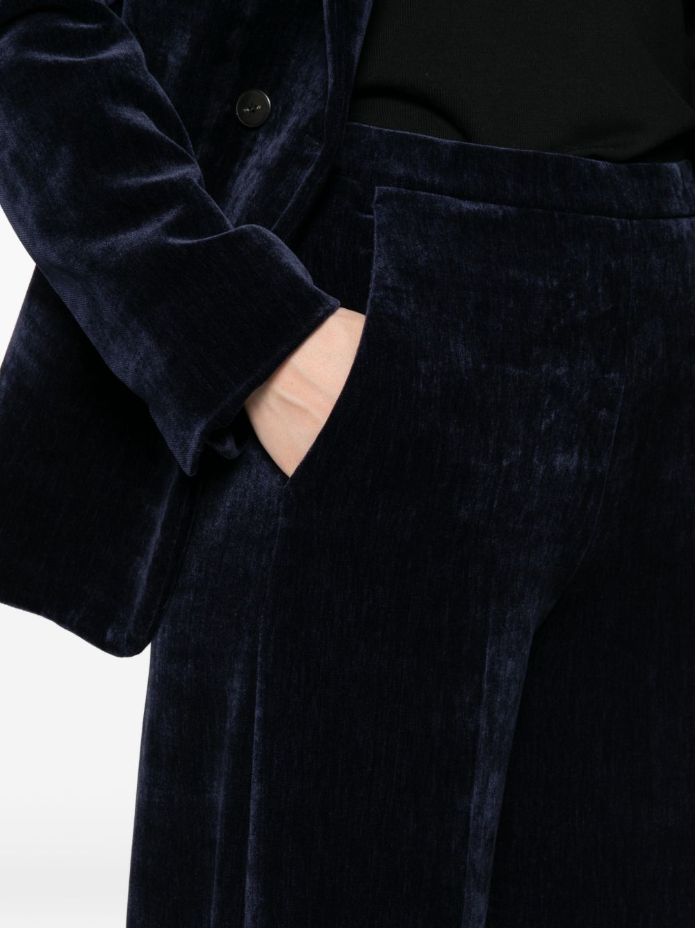 Forte Forte Women Velvet High-Waisted Trousers FORTE FORTE