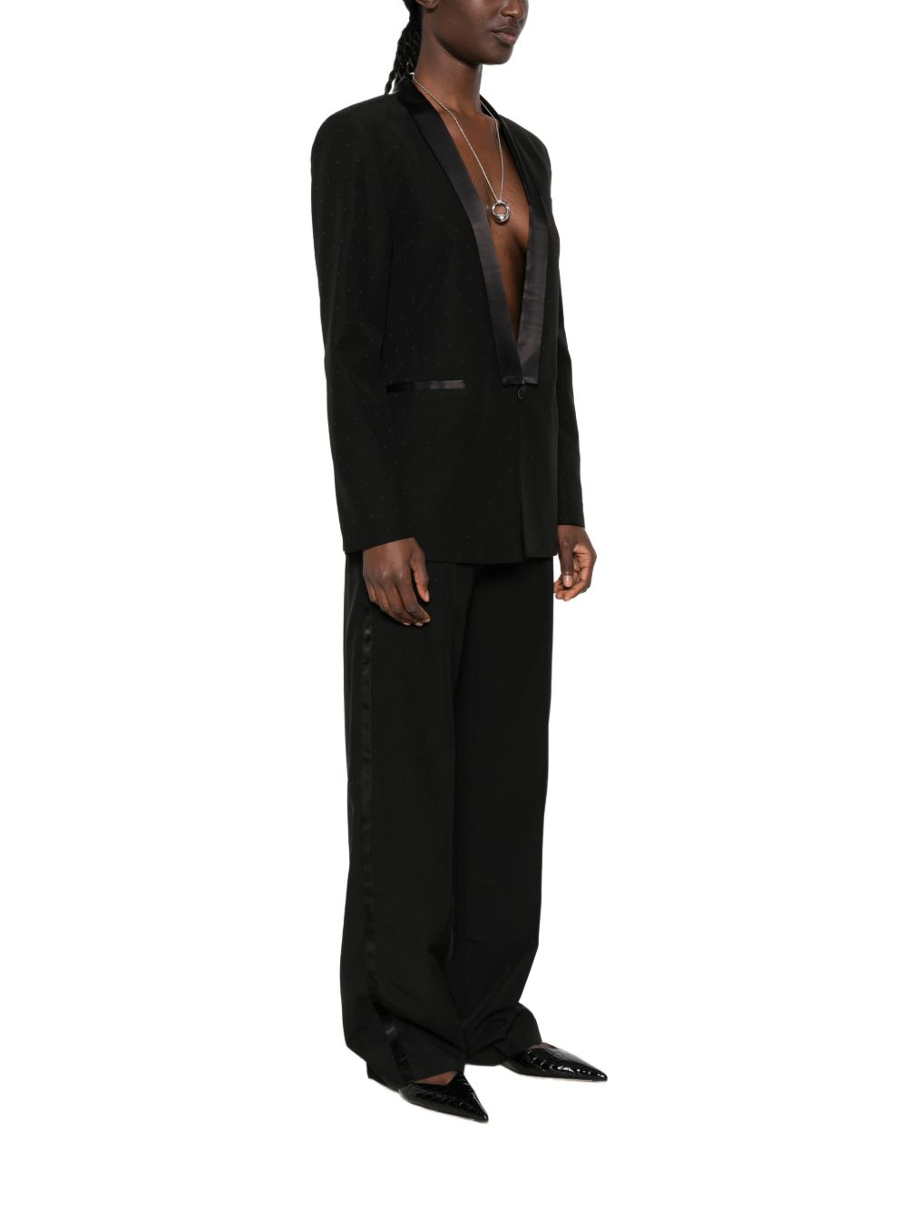 Forte Forte Women Wool Blend Smoking Jacket