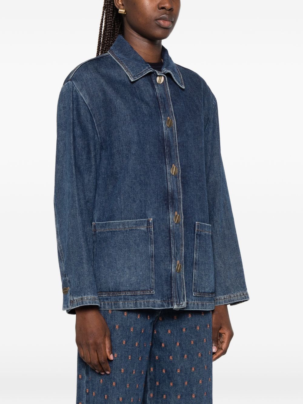 Forte Forte Women Denim Workwear Jacket FORTE FORTE