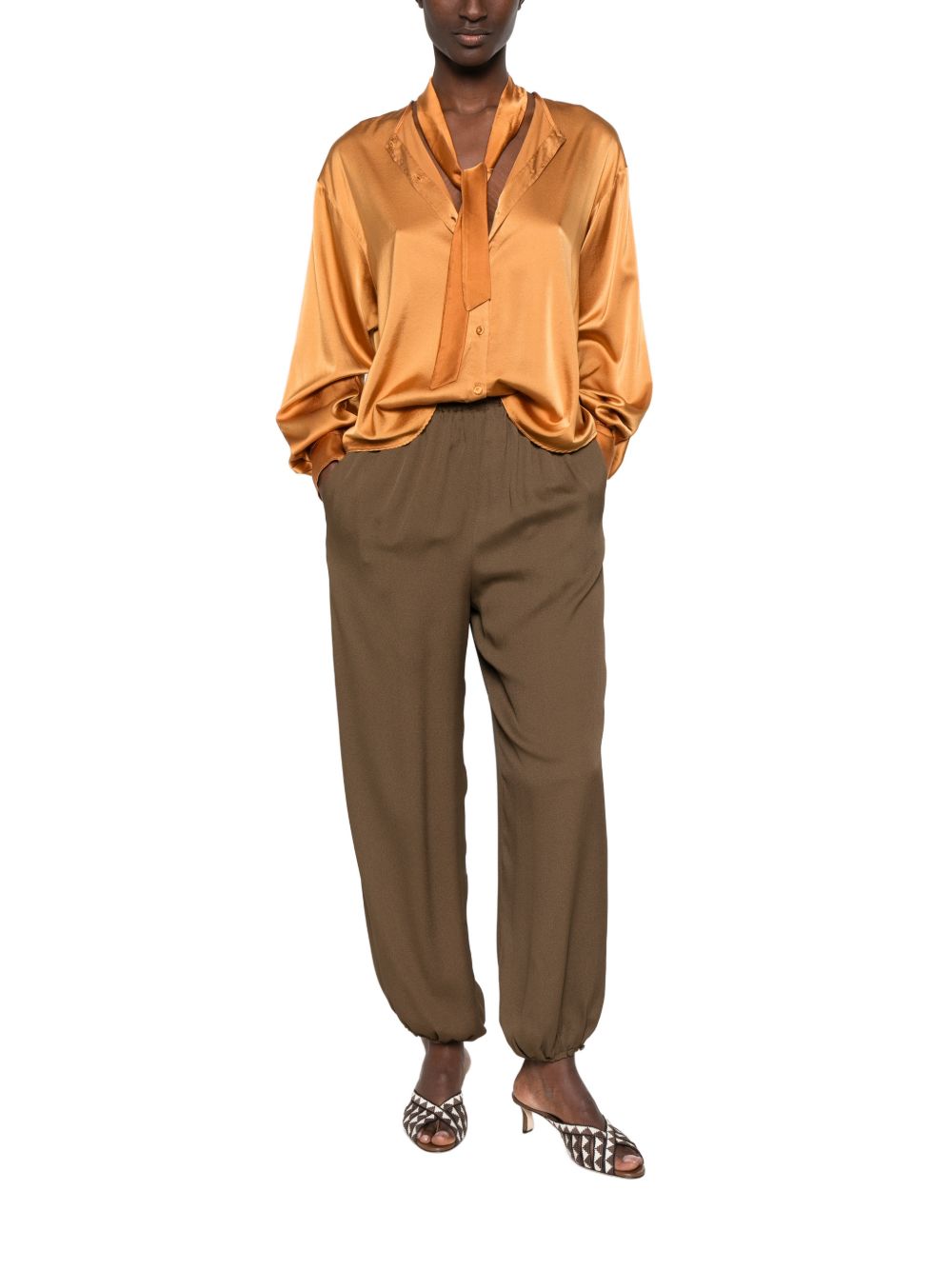 Forte Forte Women Silk Bow-Tie Shirt
