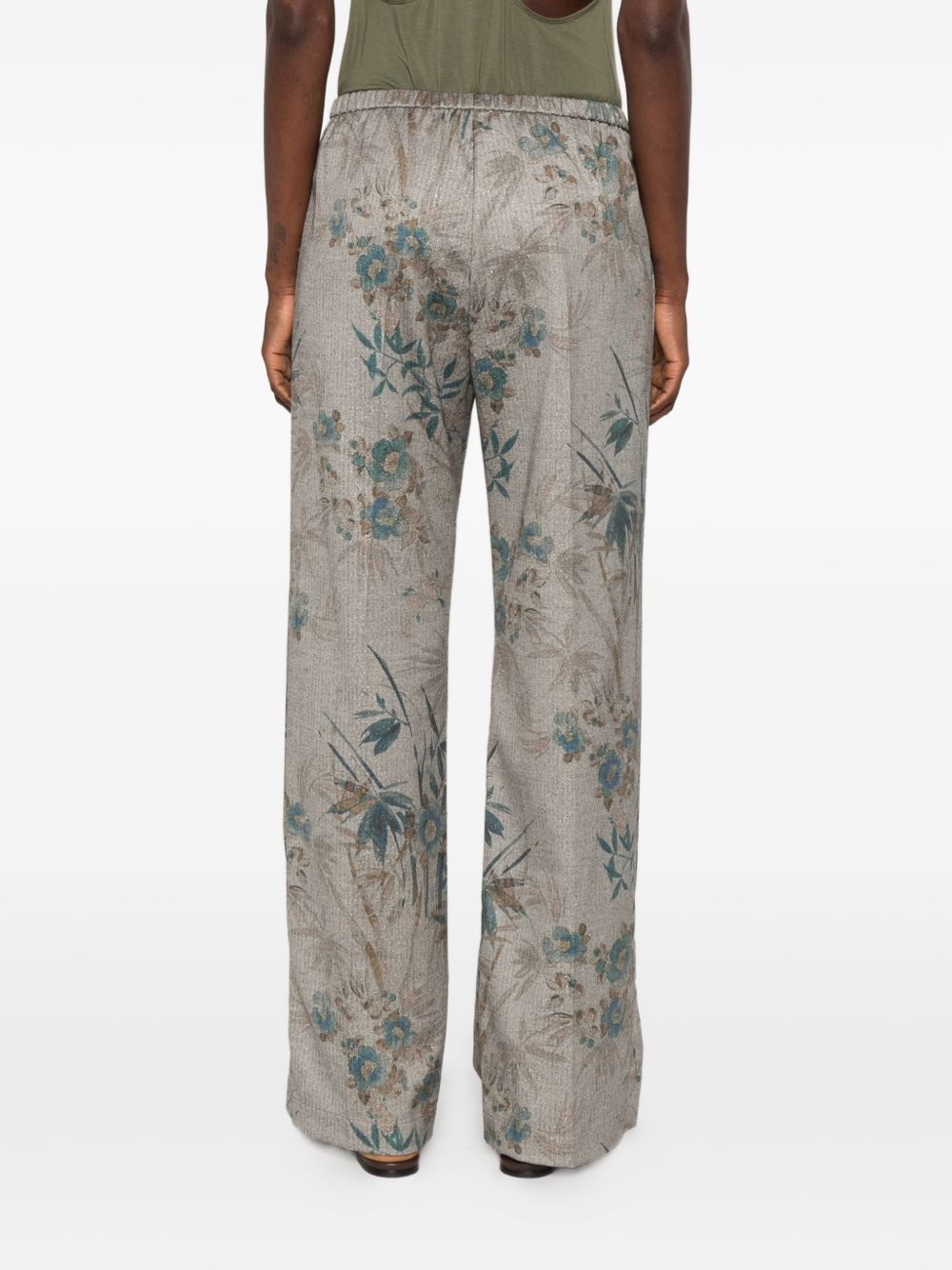 Forte Forte Women Printed Fluid Trousers FORTE FORTE
