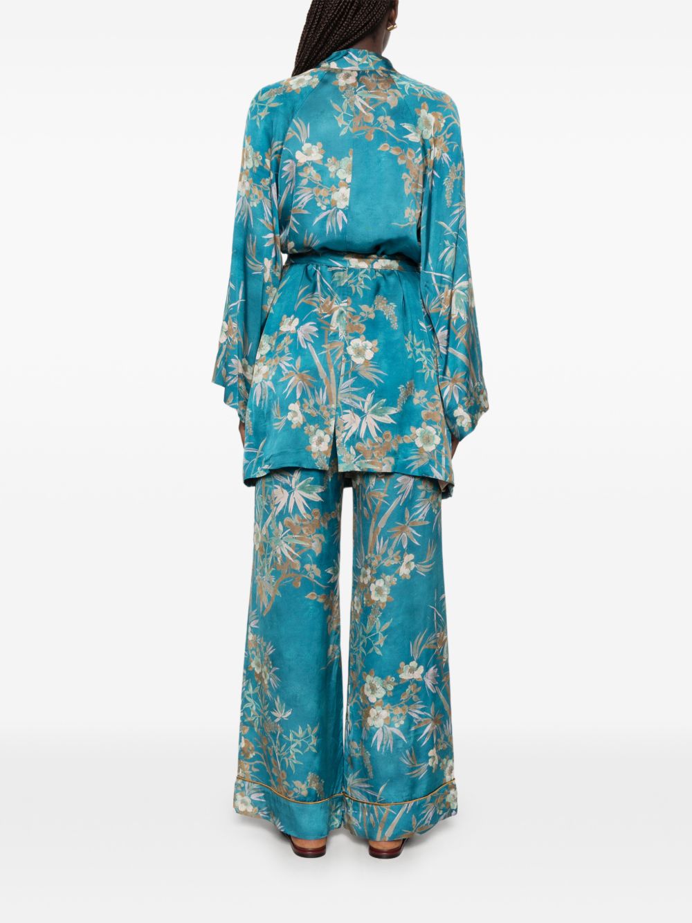 Forte Forte Women Printed Satin Kimono FORTE FORTE