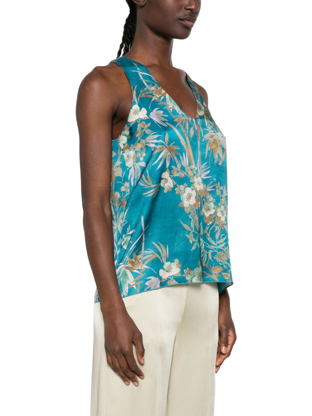 Forte Forte Women Printed Satin Top FORTE FORTE