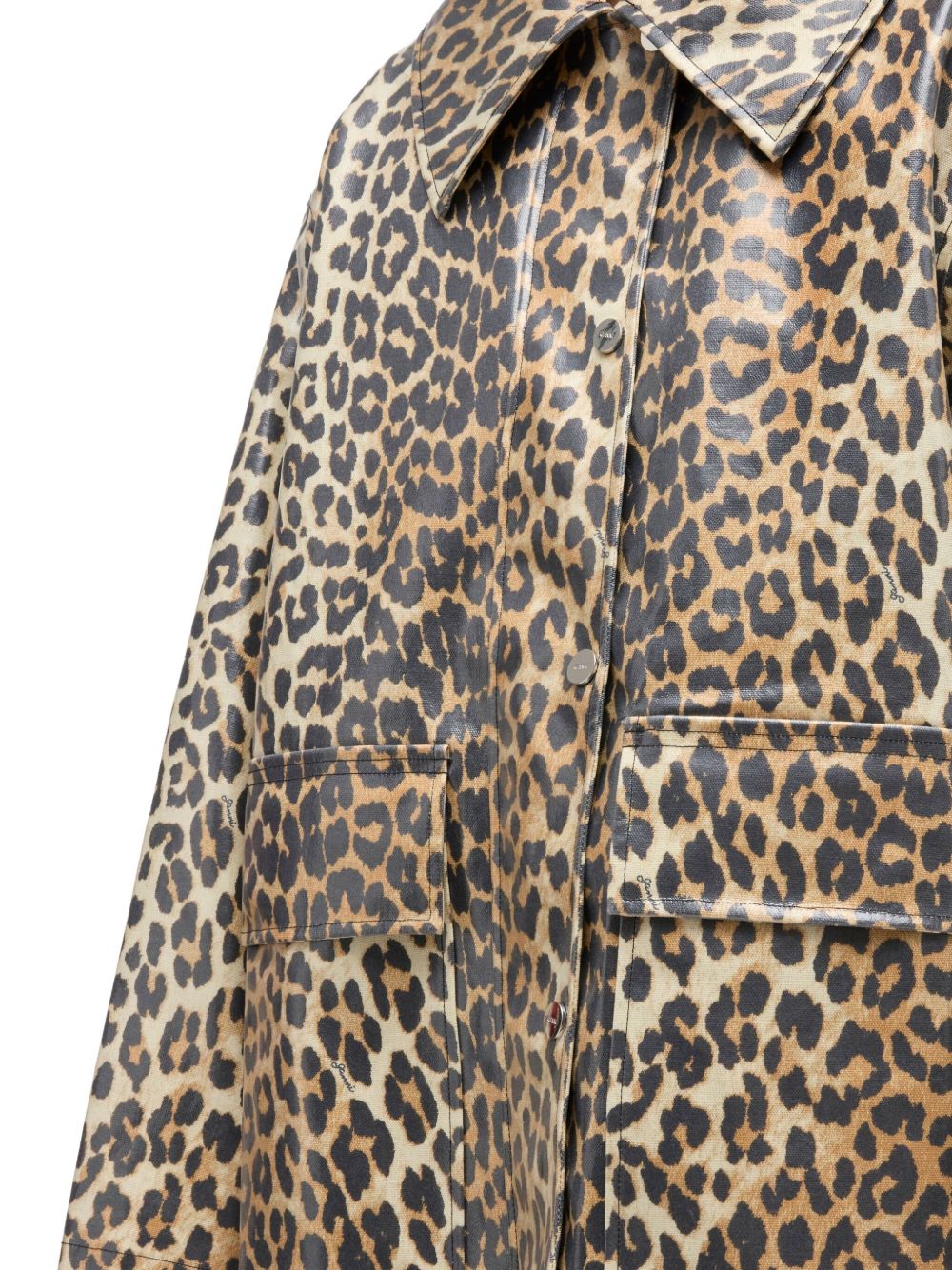 Ganni Women Cotton Blend Jacket GANNI