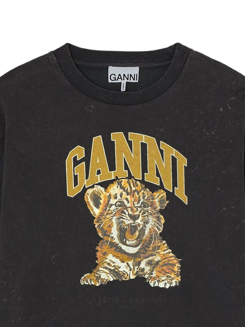Ganni Women Tiger Crewneck Sweatshirt