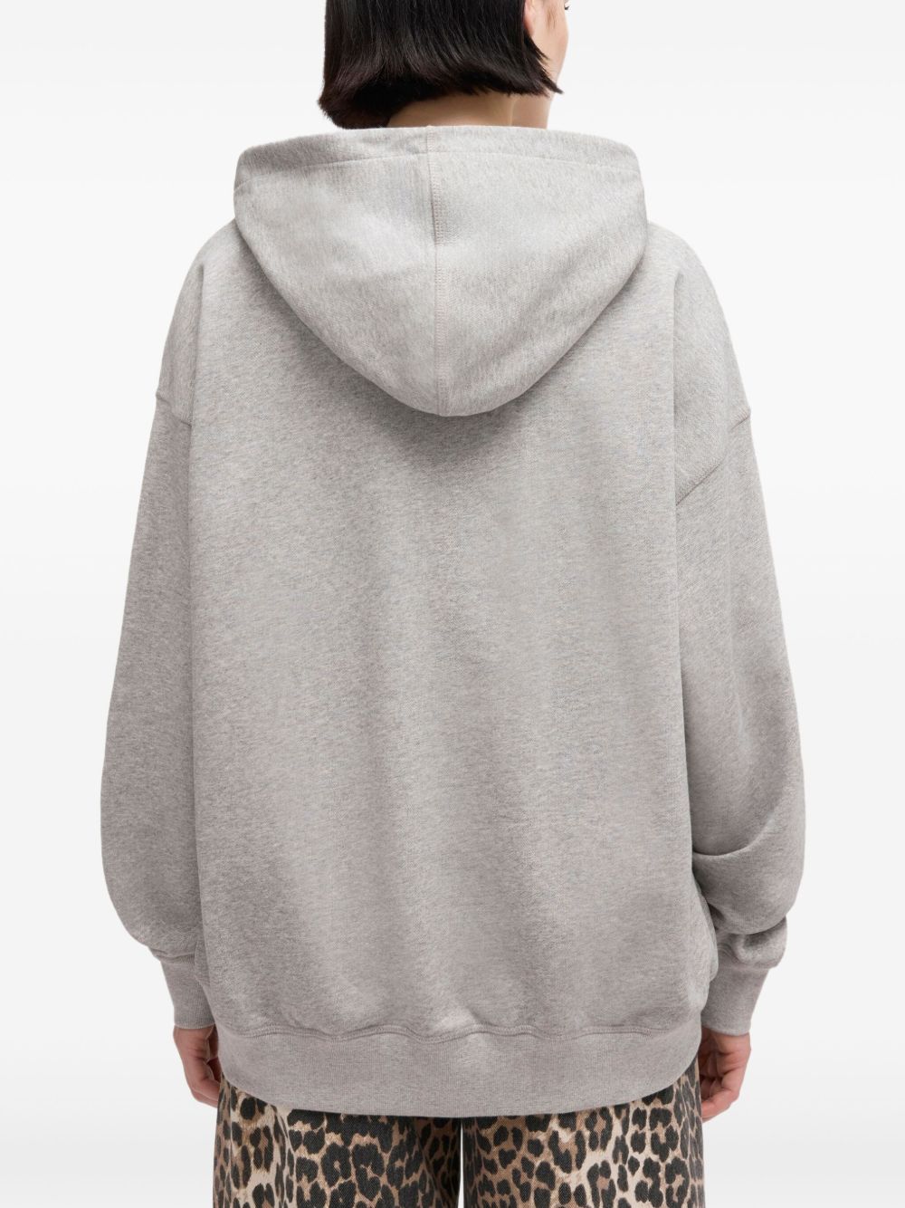 Ganni Women Margot Kitty Organic Cotton Hoodie GANNI
