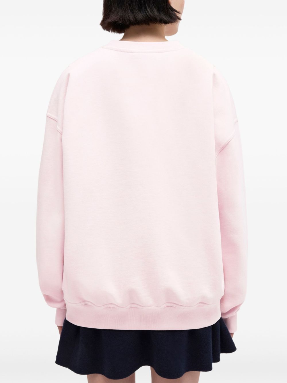 Ganni Women Puddle Organic Cotton Sweater GANNI