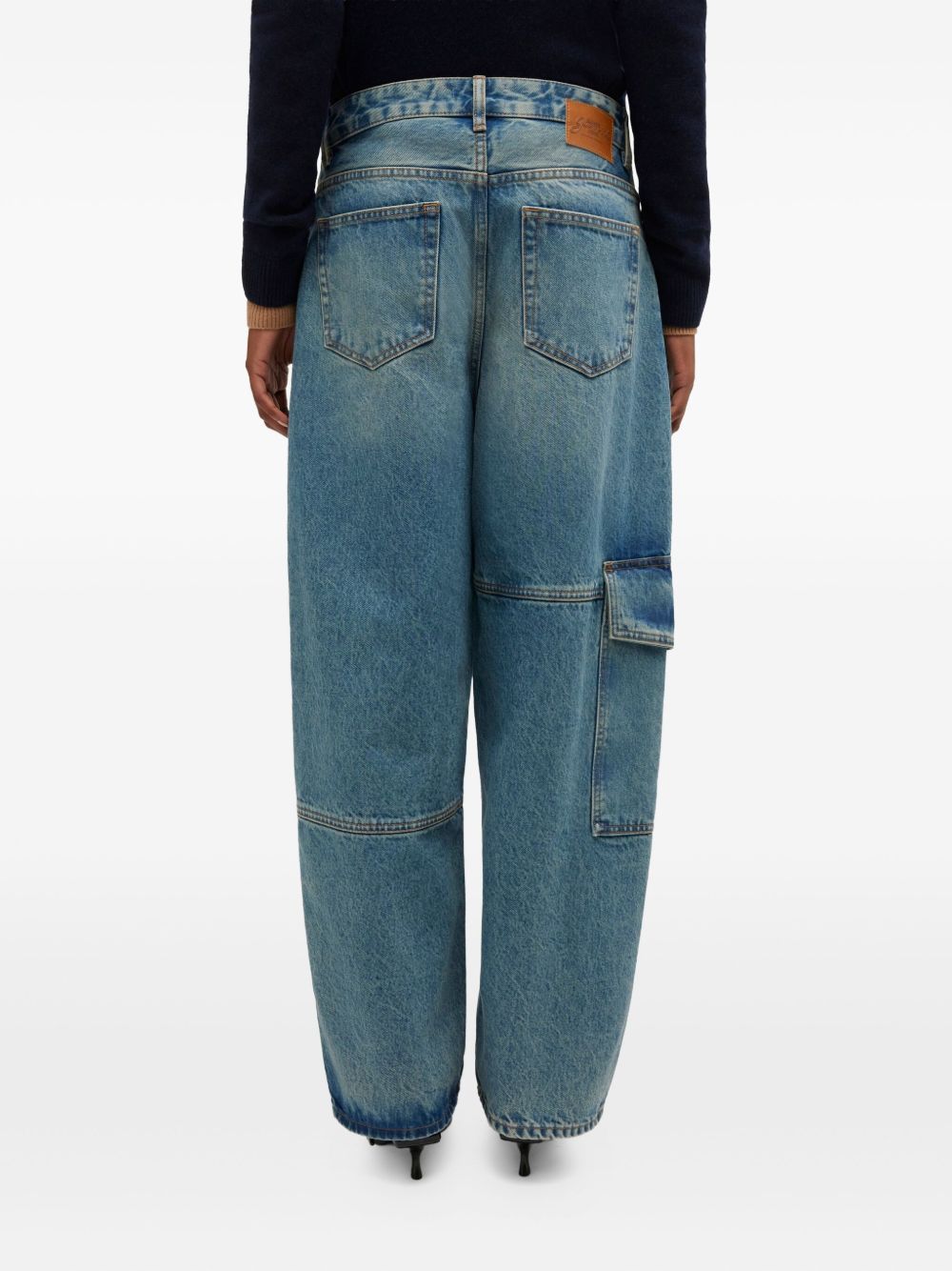 Ganni Women Denim Cotton Jeans GANNI