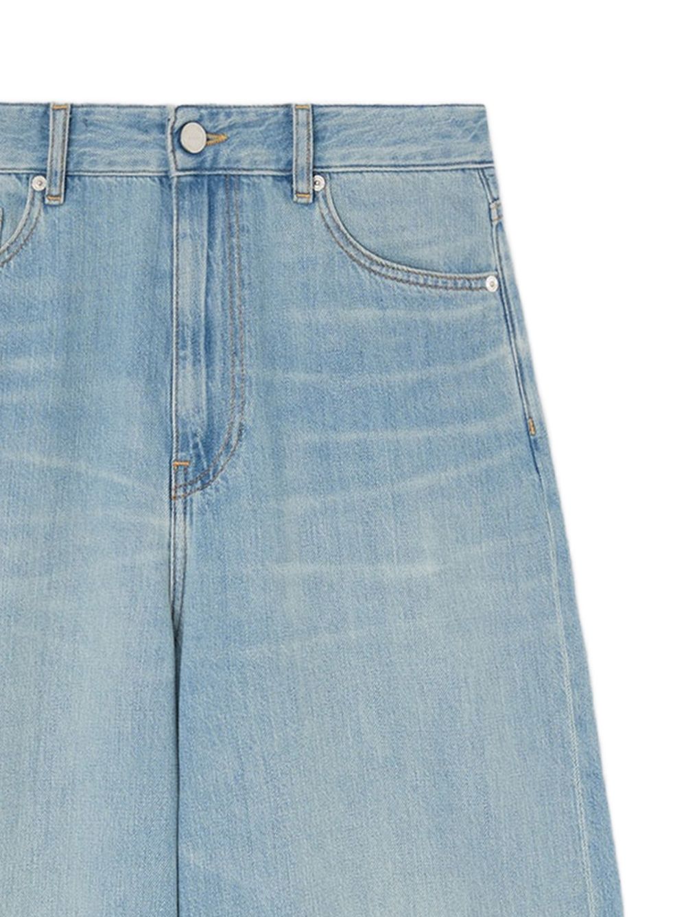 Ganni Women Denim Cotton Jeans GANNI