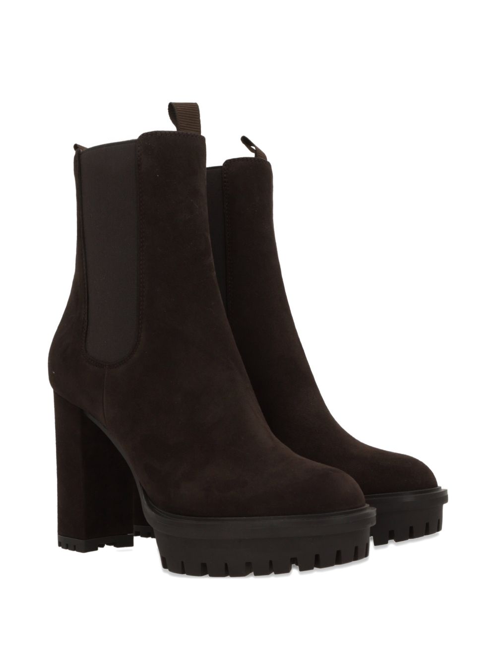 Gianvito Rossi Women Barry Suede Leather Boots GIANVITO ROSSI