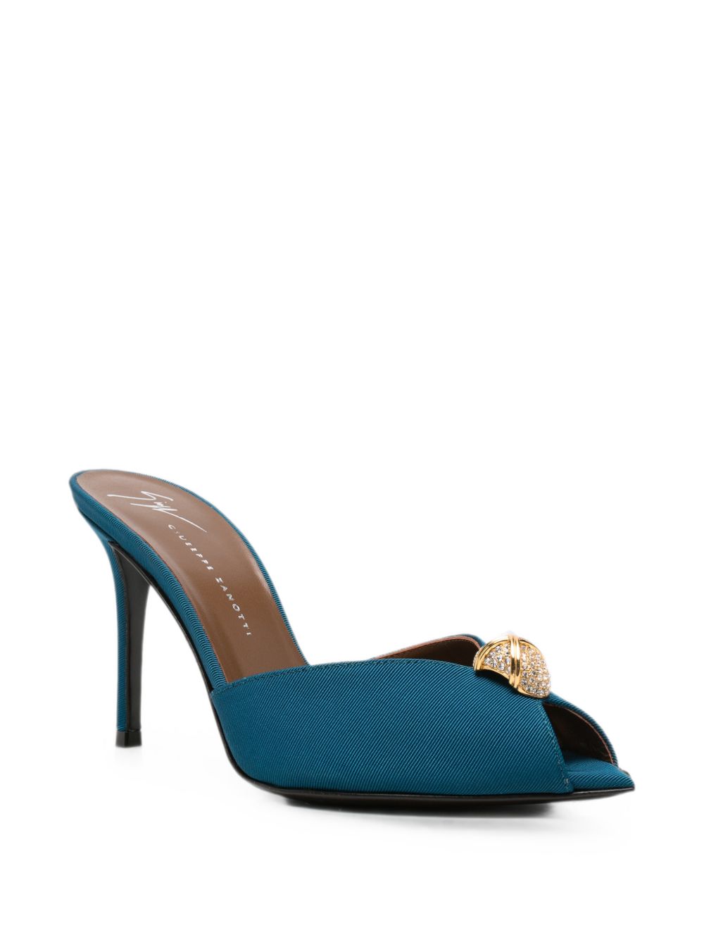Giuseppe Zanotti Women Intriigo Leather Mules GIUSEPPE ZANOTTI