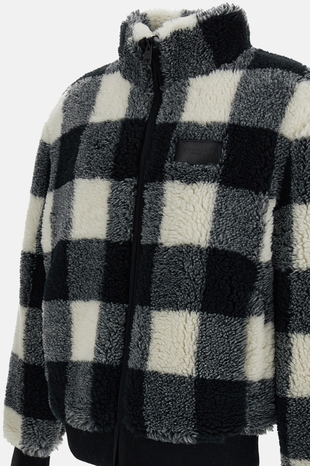 Givenchy Men Checked Fleece Blouson GIVENCHY
