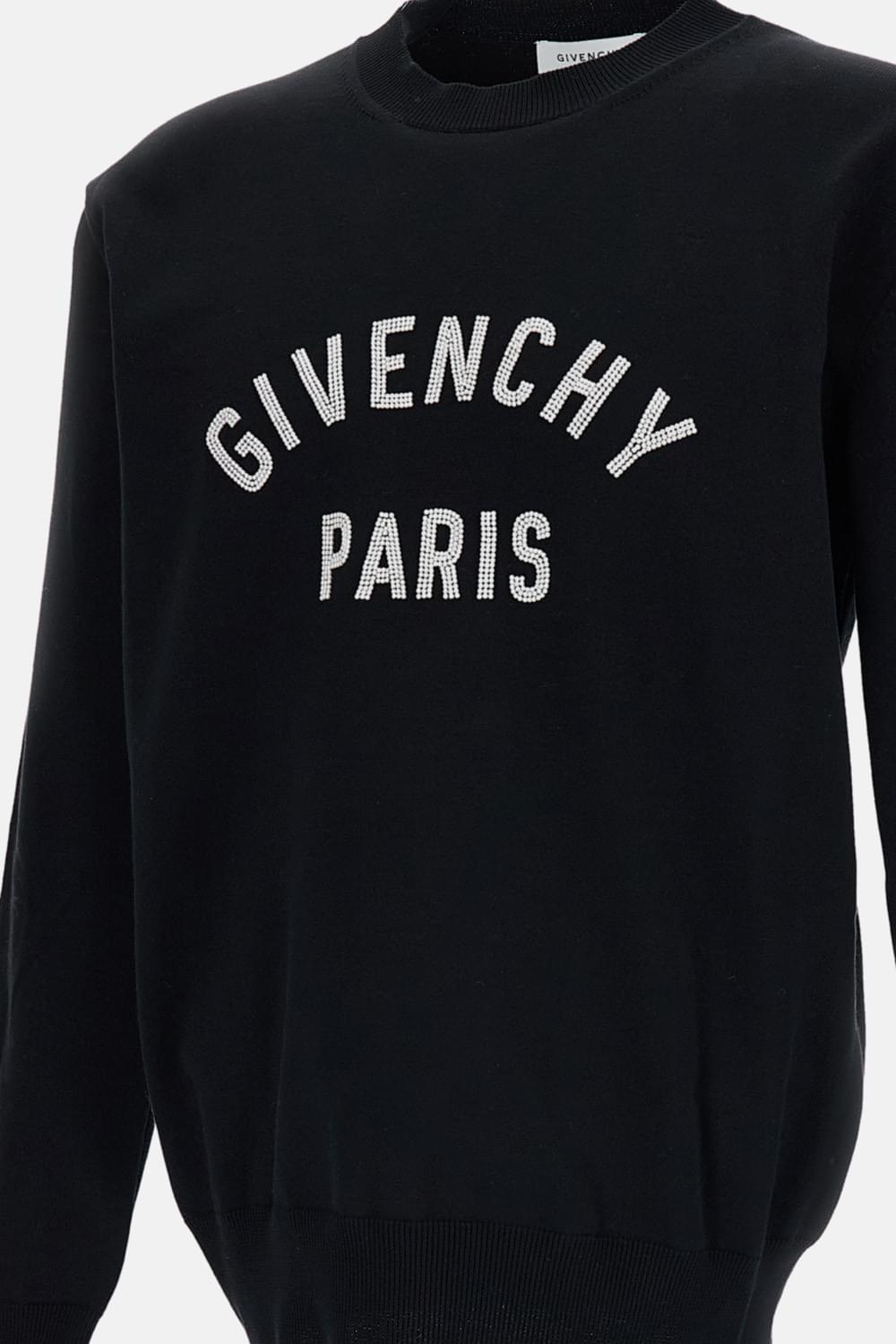 Givenchy Men Embellished Crewneck Sweater GIVENCHY