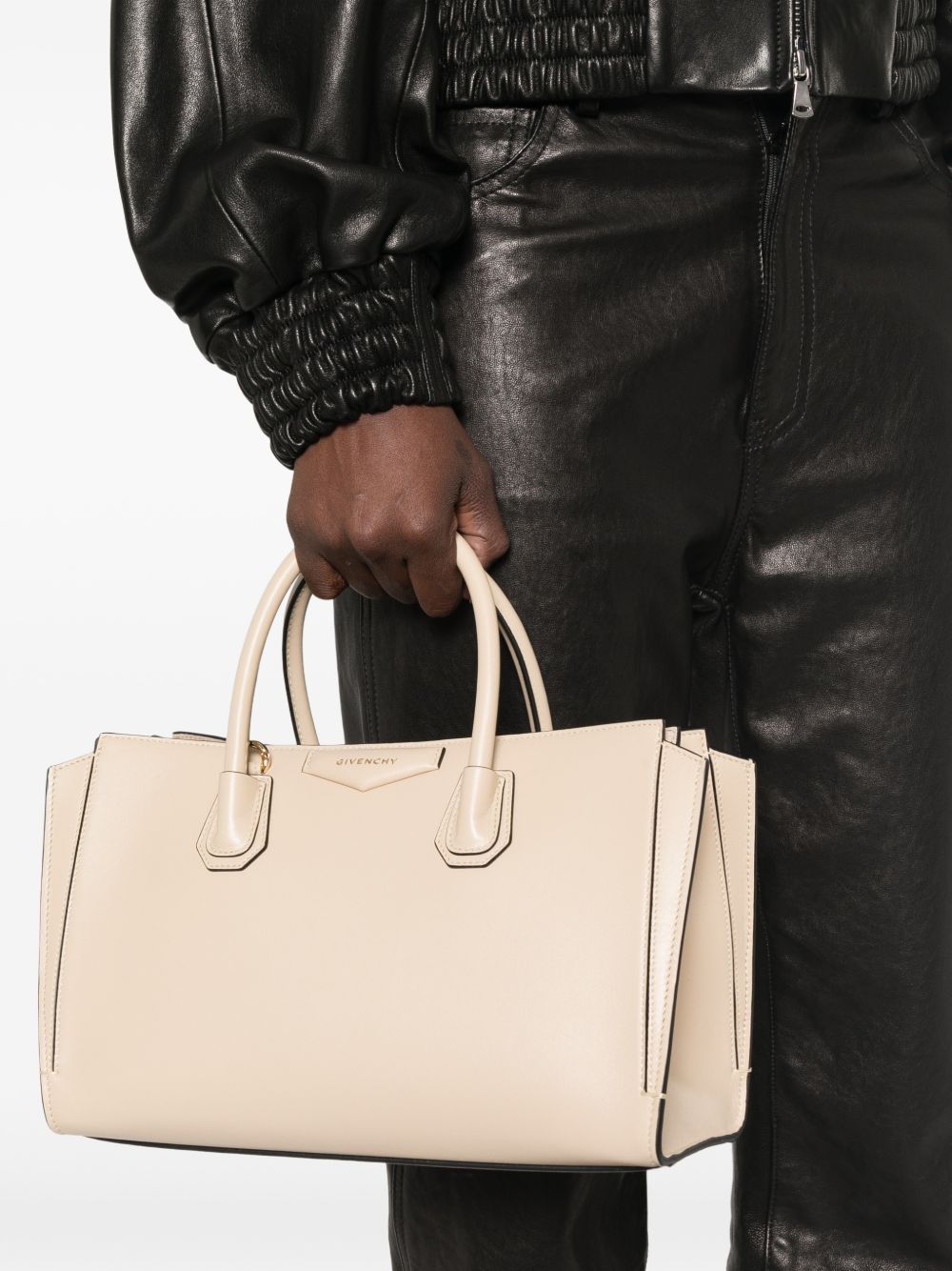 Givenchy Women Antigona Catchall Small Leather Handbag GIVENCHY