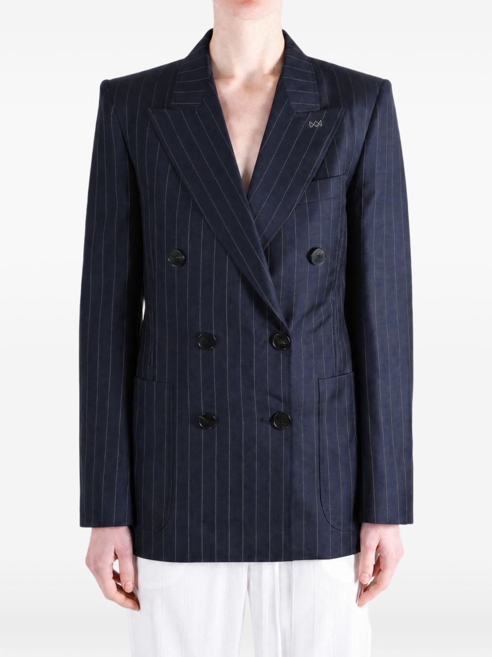 Givenchy Women Wool Double-Breasted Jacket GIVENCHY