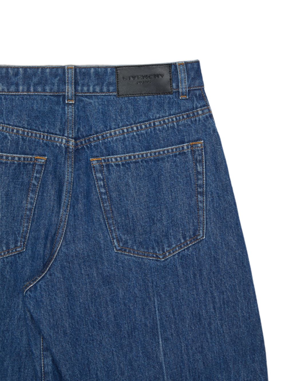 Givenchy Women Wide-Leg Denim Cotton Jeans GIVENCHY