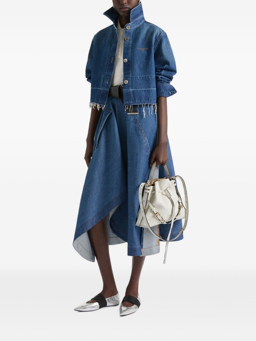 Givenchy Women Denim Cotton Jacket GIVENCHY