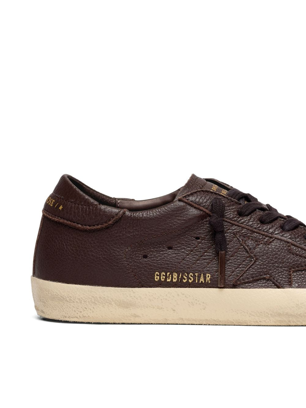 Golden Goose Men Super-Star Leather Sneakers