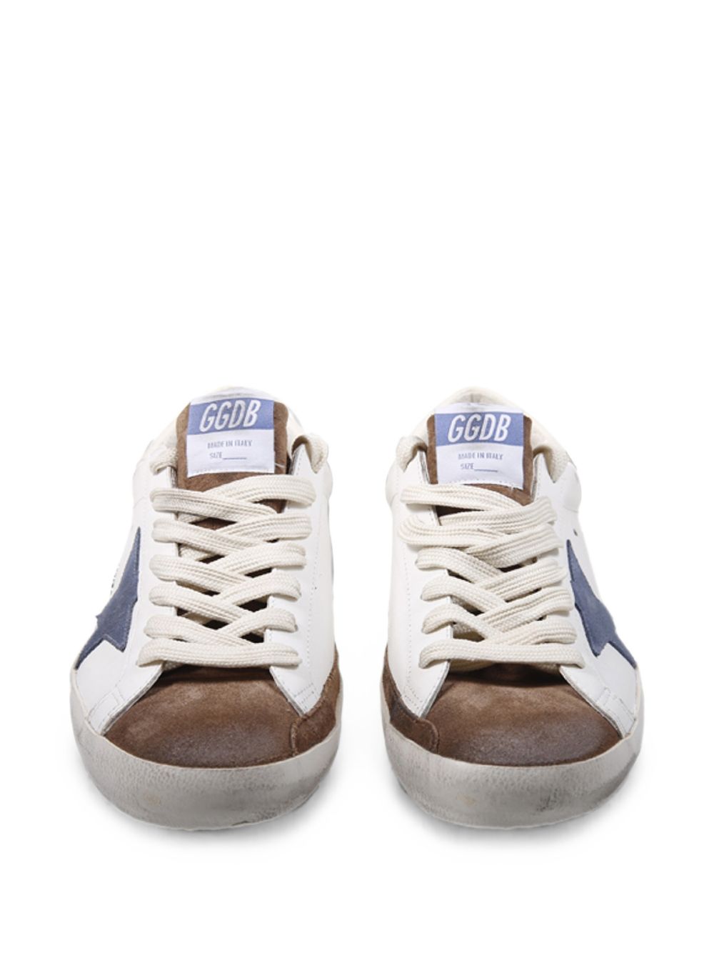 Golden Goose Men Super-Star Leather Sneakers GOLDEN GOOSE