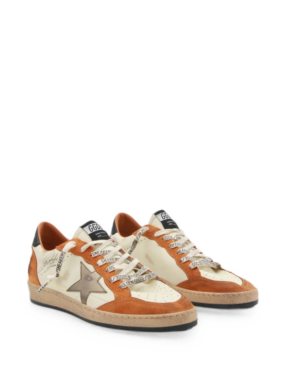 Golden Goose Men Ball Star Leather Sneakers GOLDEN GOOSE