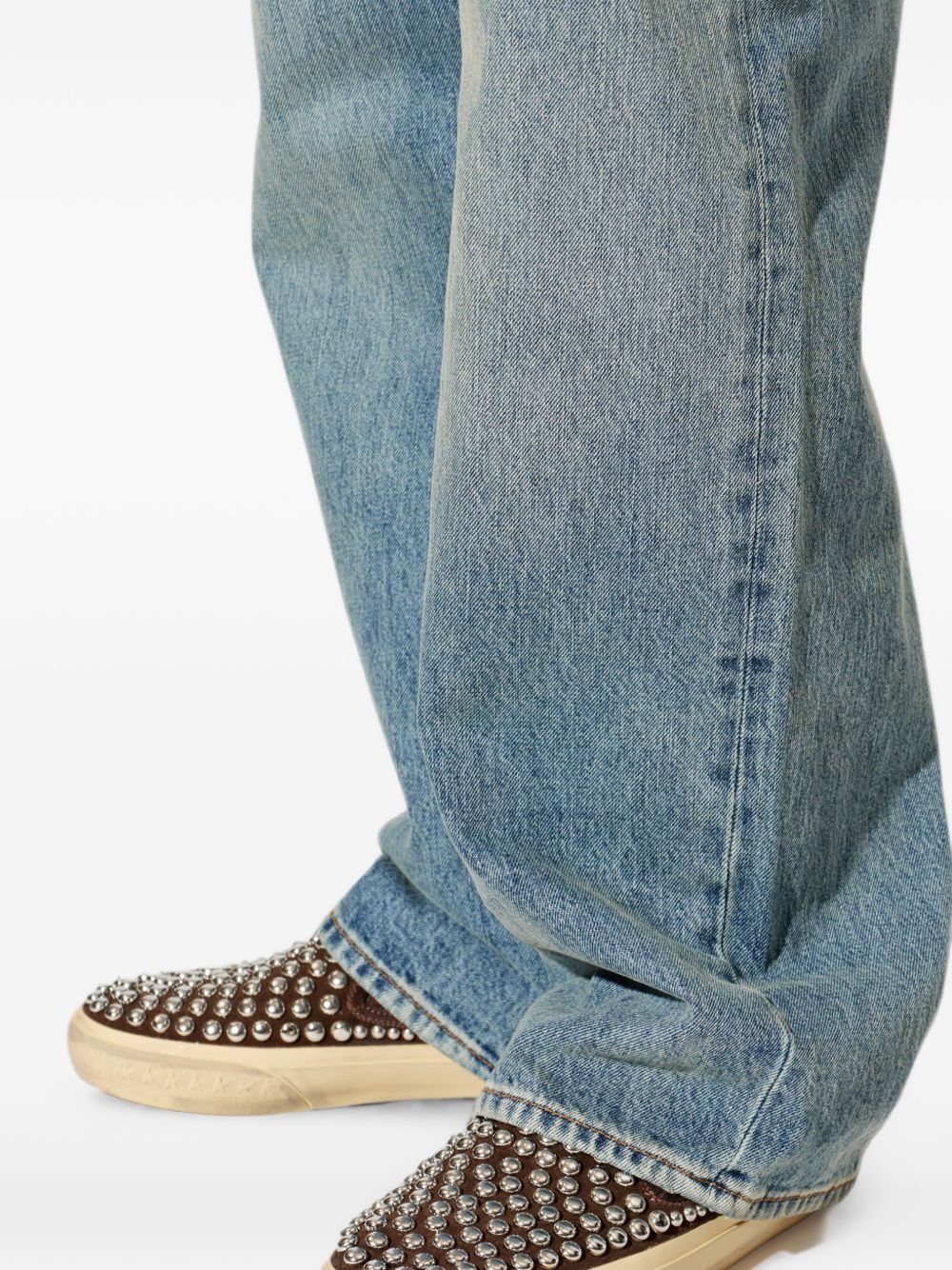 Golden Goose Men Vce Leather Slip On GOLDEN GOOSE