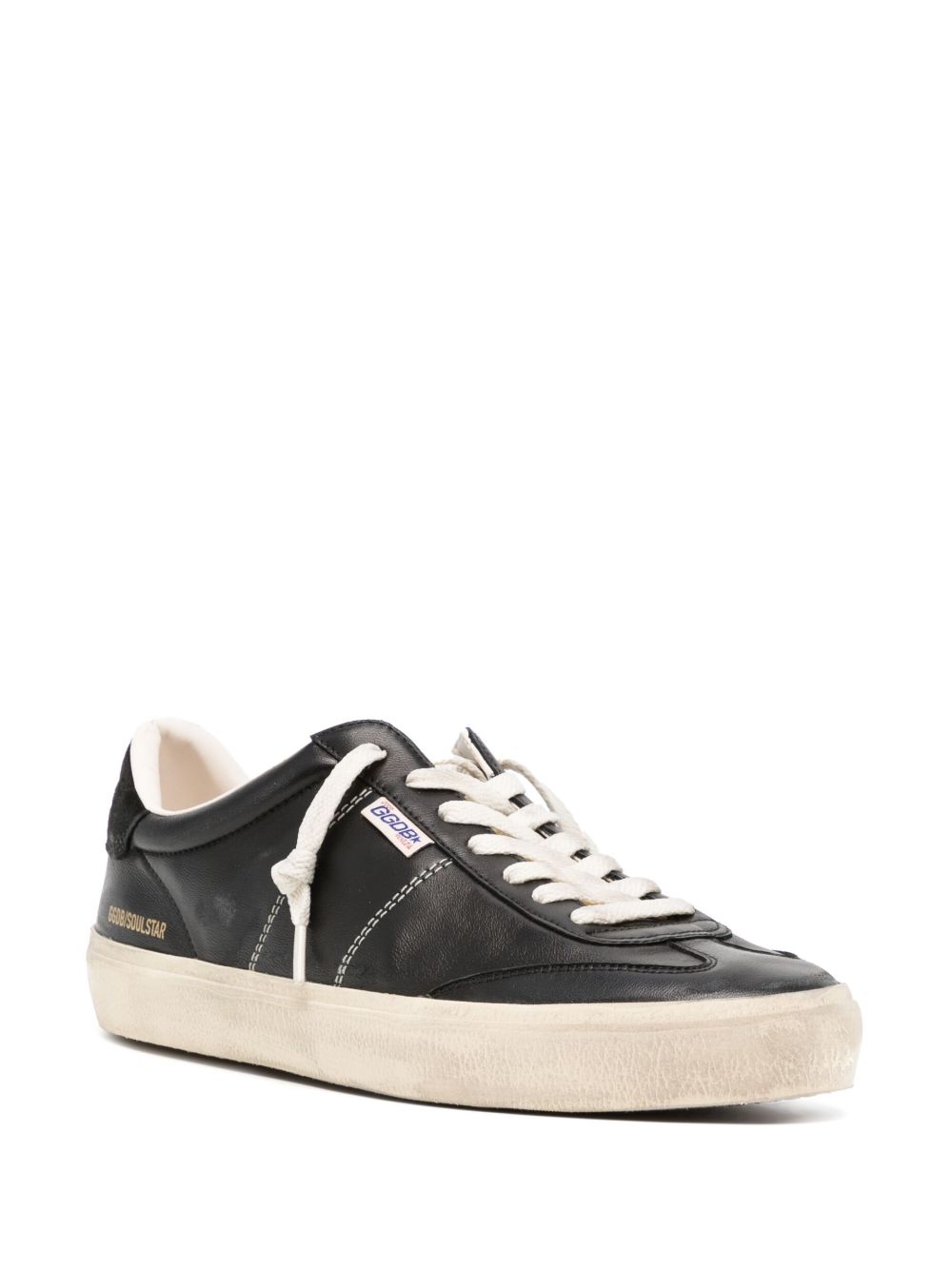 Golden Goose Men Soul-Star Leather Sneakers GOLDEN GOOSE