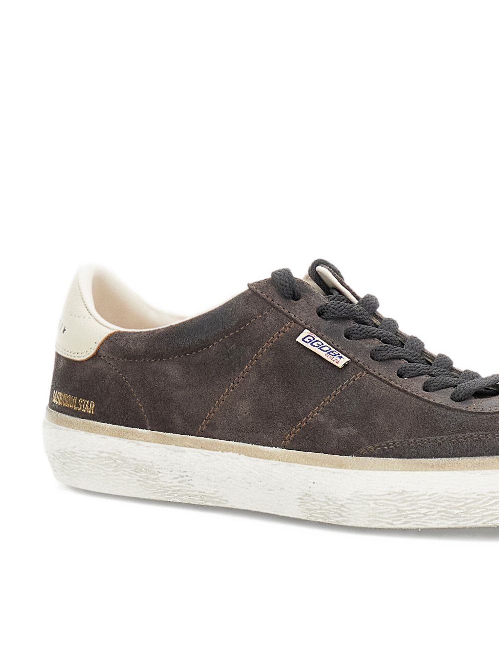 Golden Goose Men Soul-Star Leather Sneakers GOLDEN GOOSE