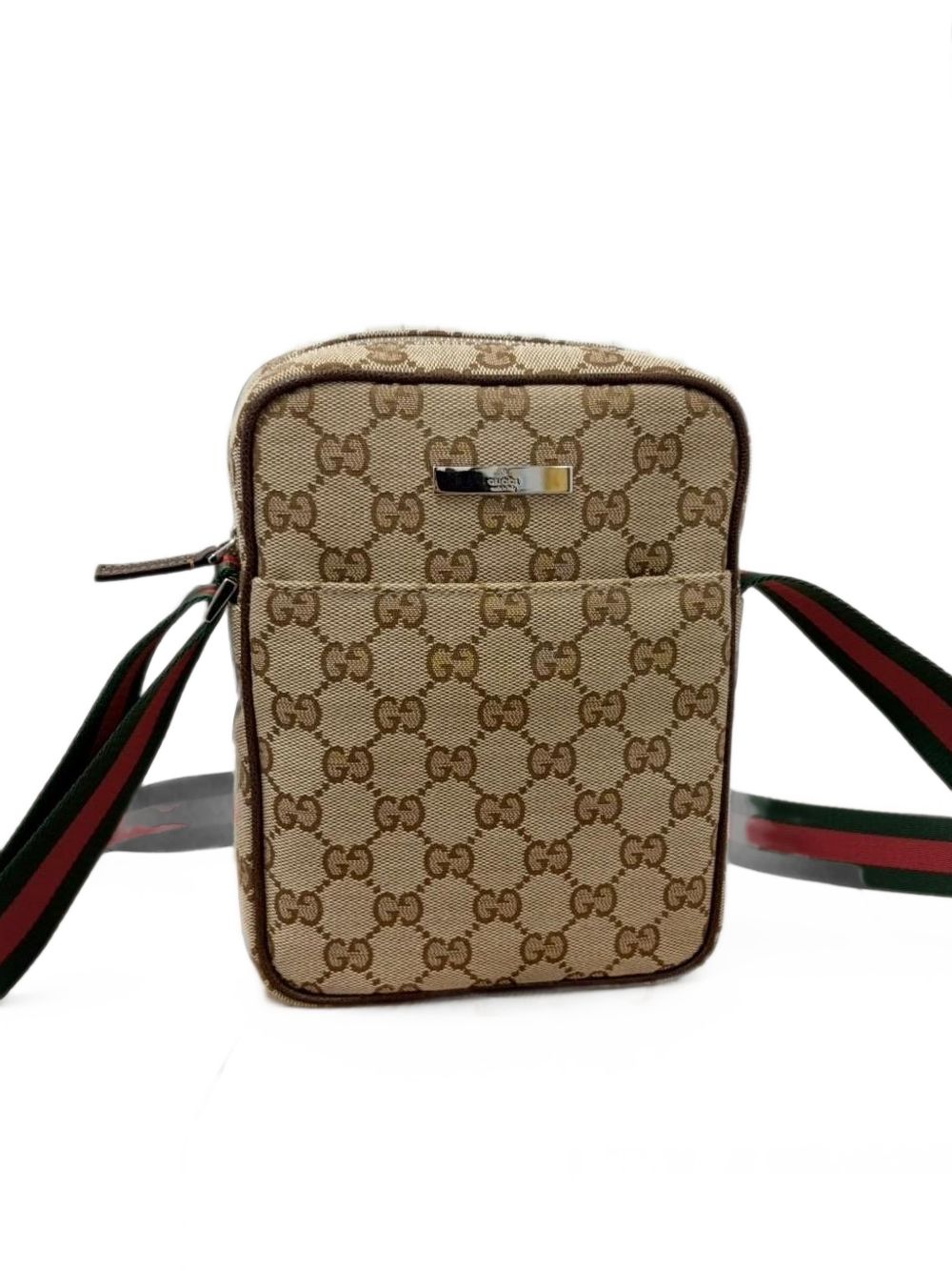 Gucci Men Gucci Tag Small Crossbody Bag GUCCI