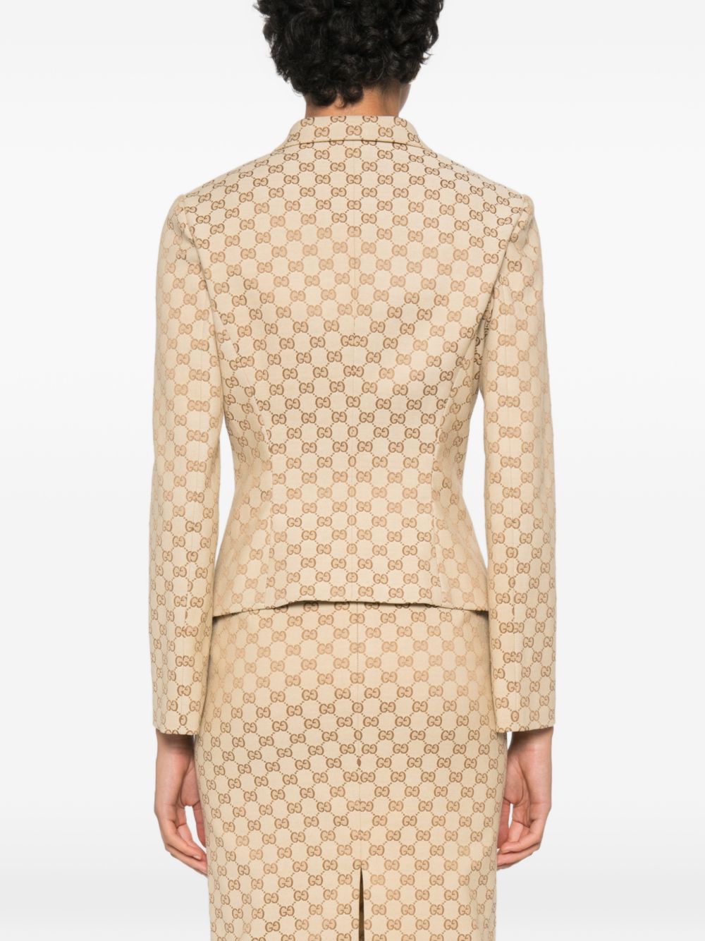 Gucci Women Gg Cototn Jacket GUCCI