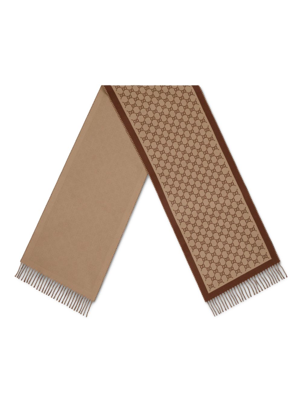Gucci Women Gg Wool Scarf GUCCI