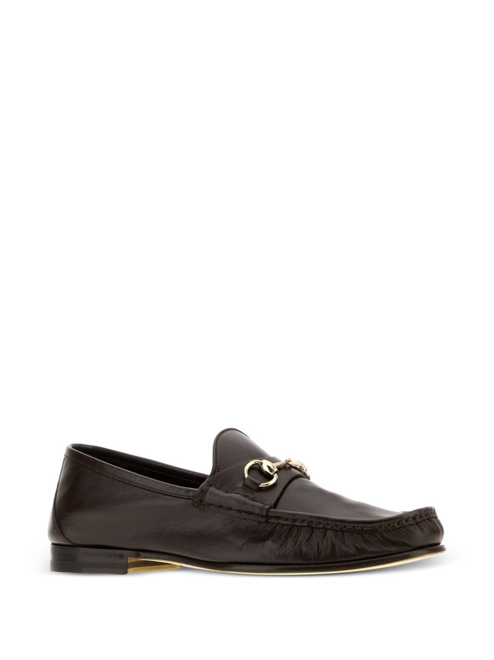 Gucci Men Gucci Lugano Leather Loafers