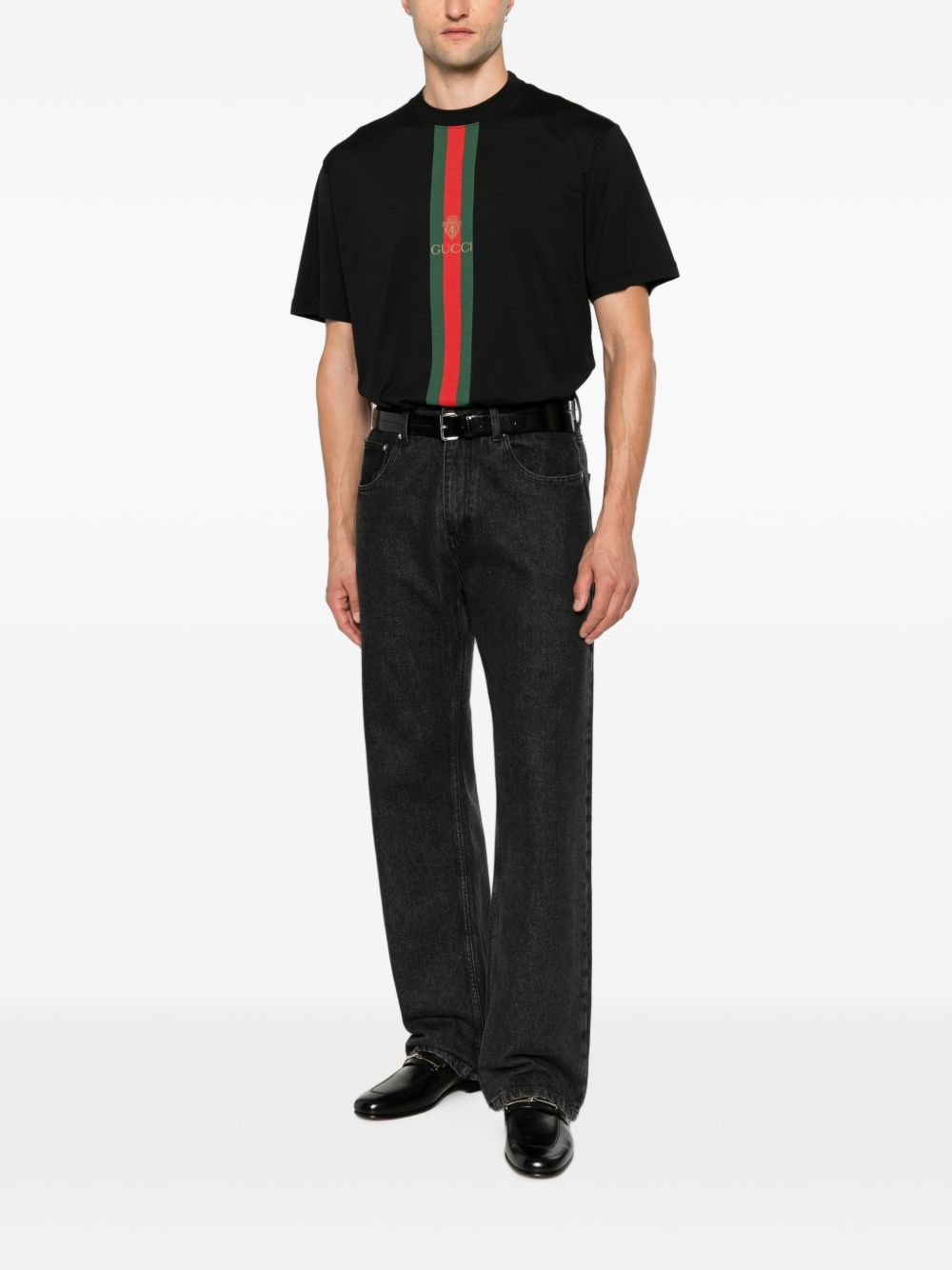 Gucci Men Gucci Fake Cotton T-Shirt GUCCI