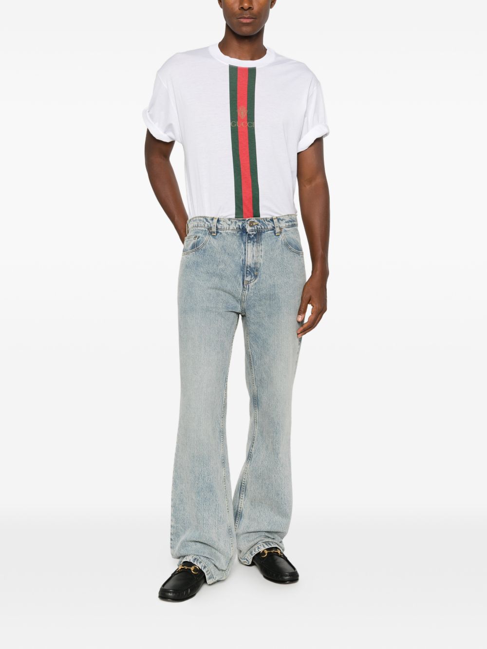 Gucci Men Gucci Fake Cotton T-Shirt GUCCI