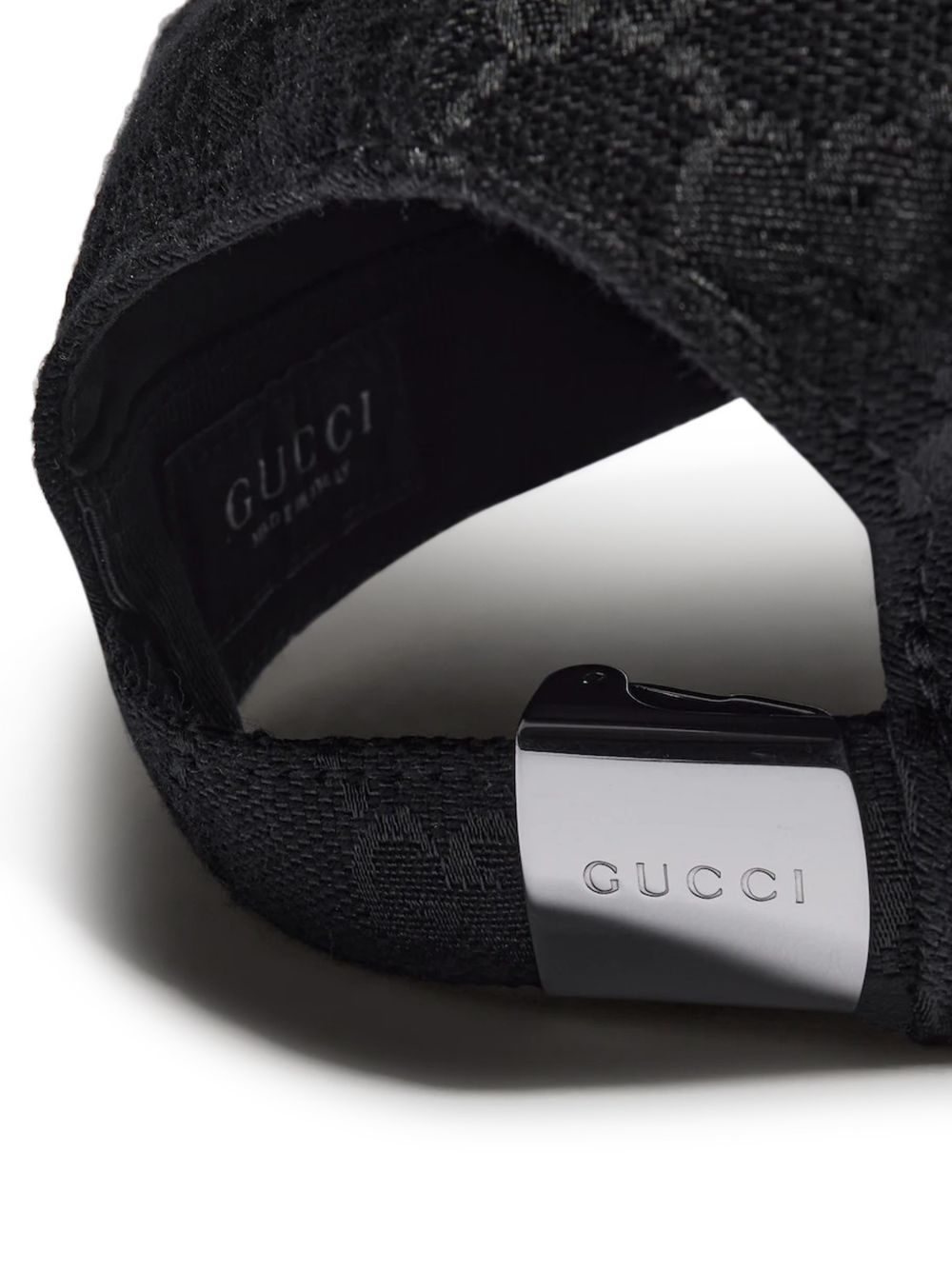 Gucci Men Web Detail Gg Baseball Cap GUCCI