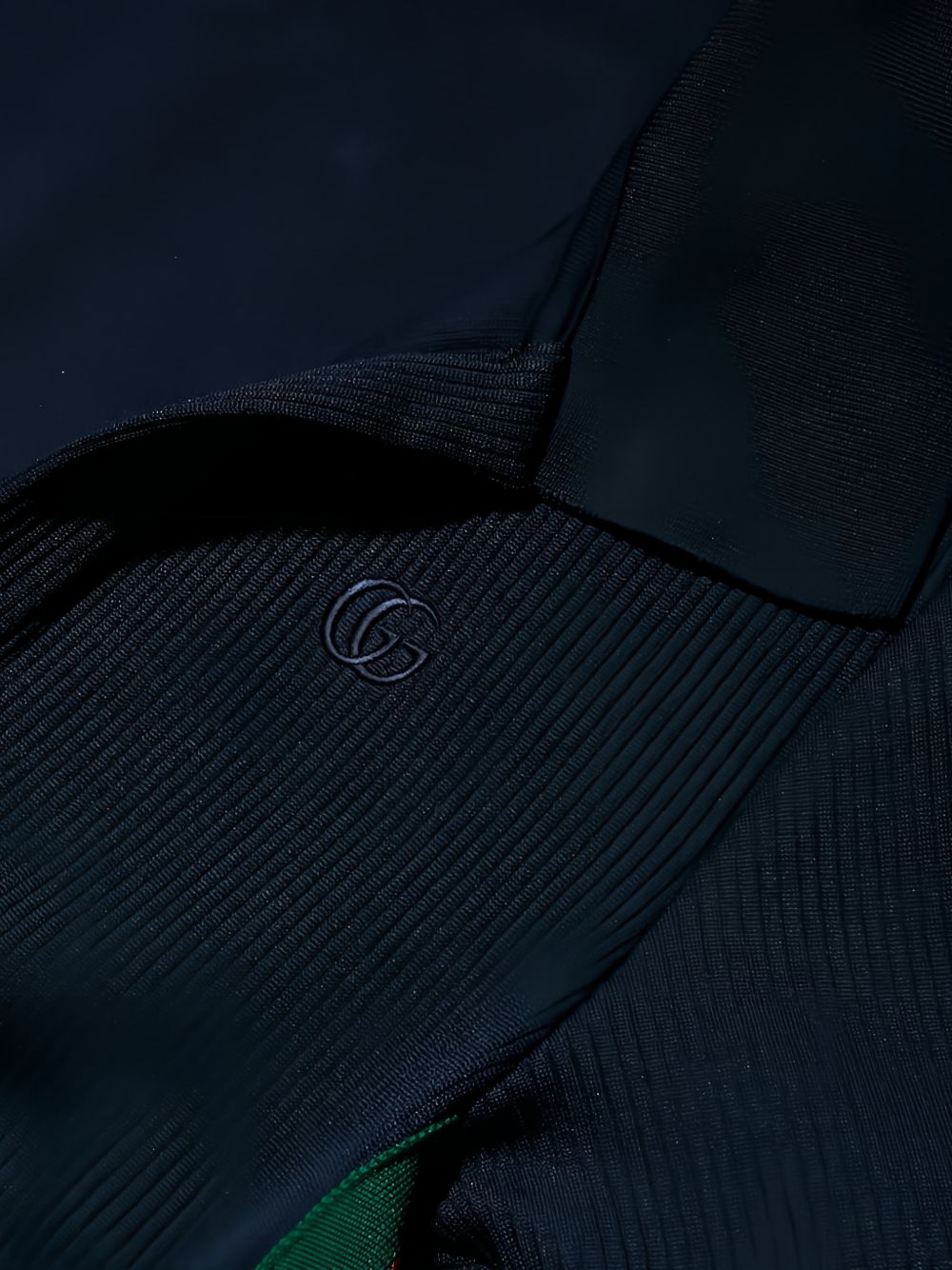 Gucci Women Web Detail Cotton Polo Dress GUCCI