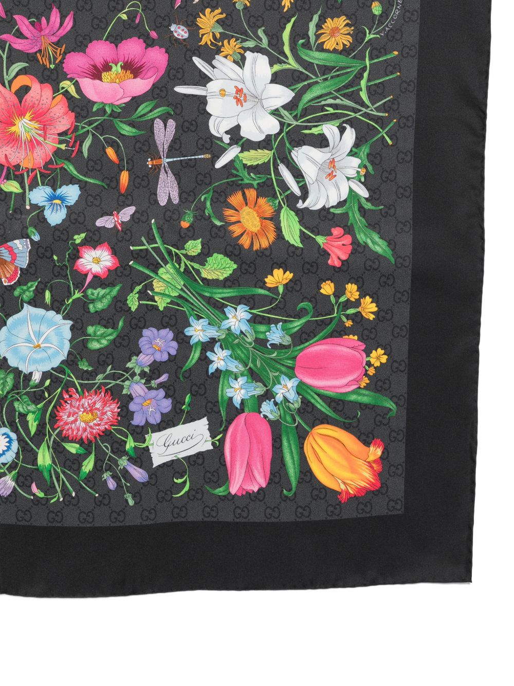 Gucci Women Gucci Flora Silk Foulard GUCCI