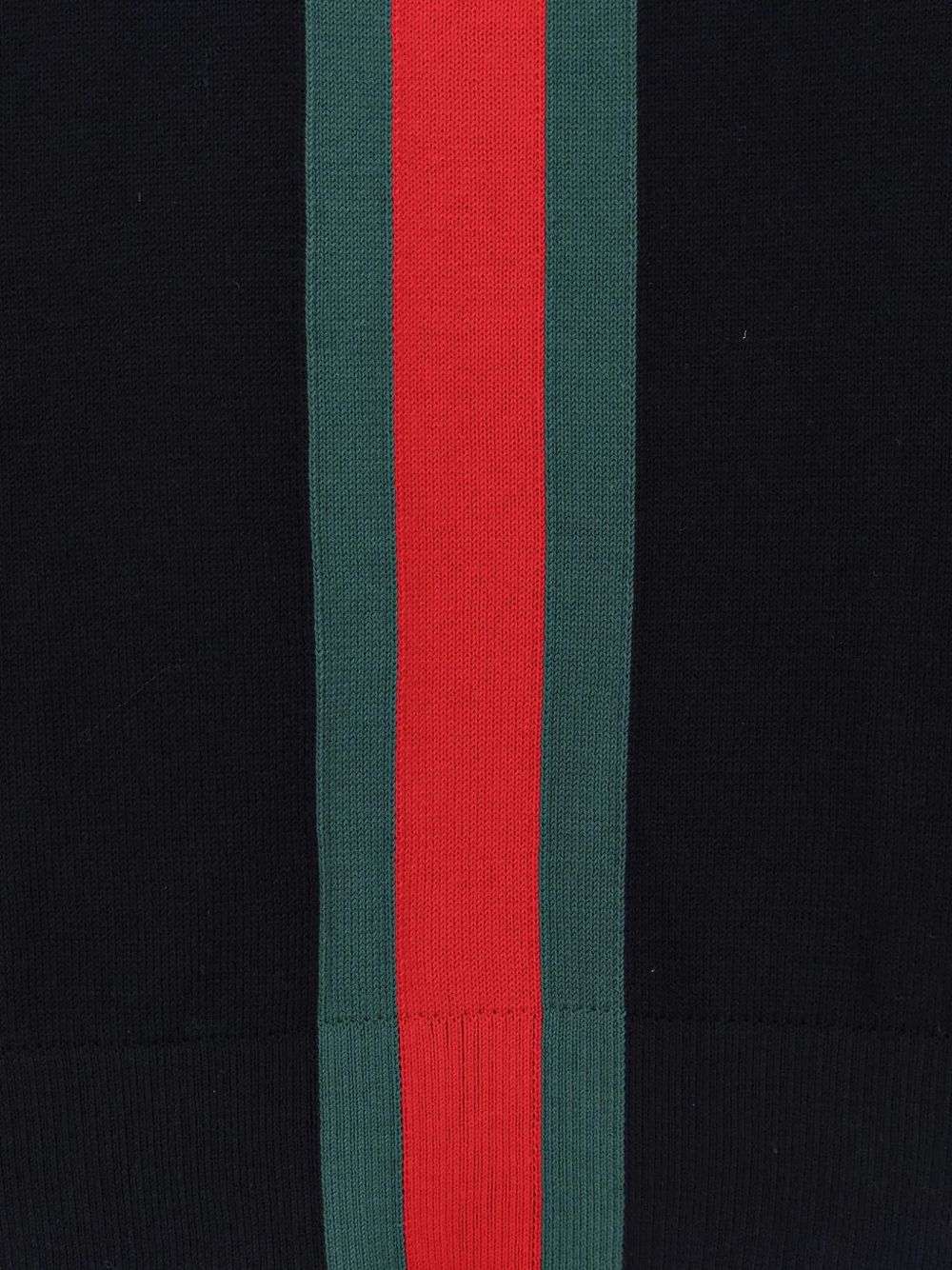 Gucci Men Web Detail Cotton T-Shirt GUCCI