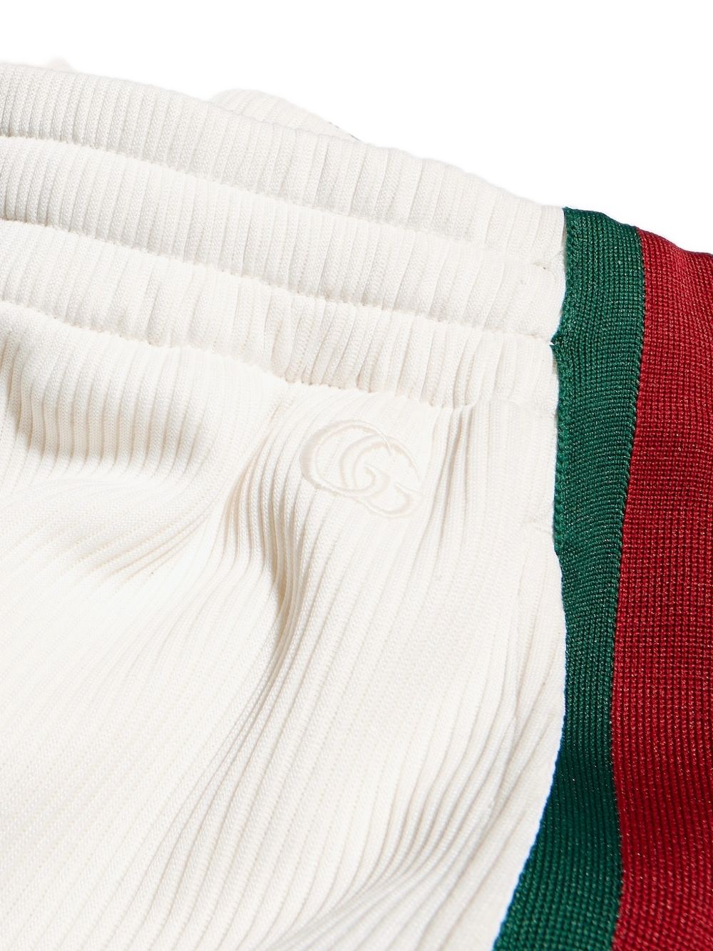 Gucci Women Cotton Blend Wide-Leg Trousers GUCCI