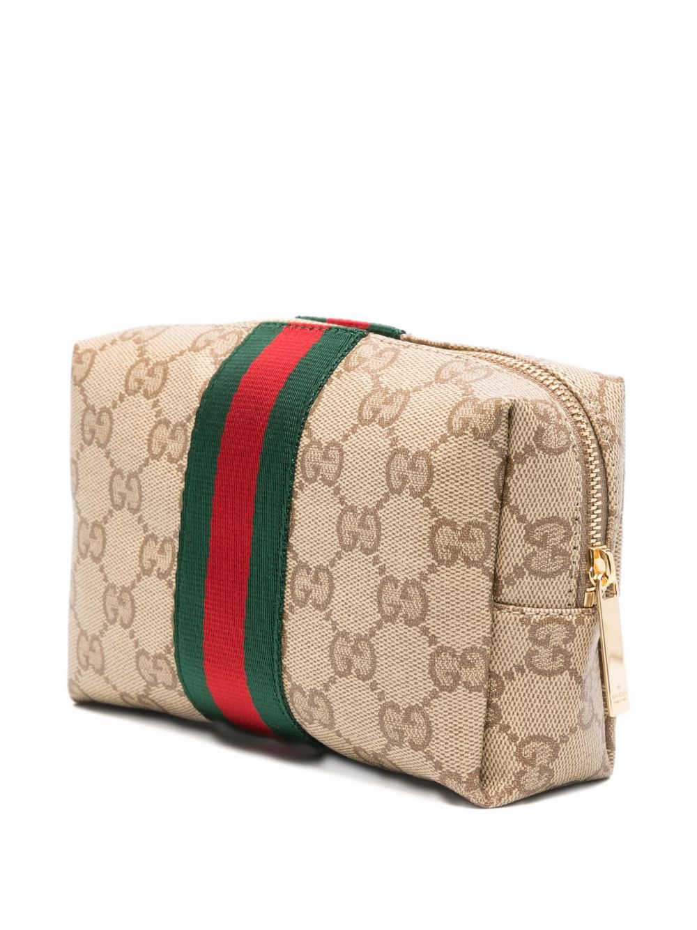 Gucci Women Web Detail Beauty-Case GUCCI