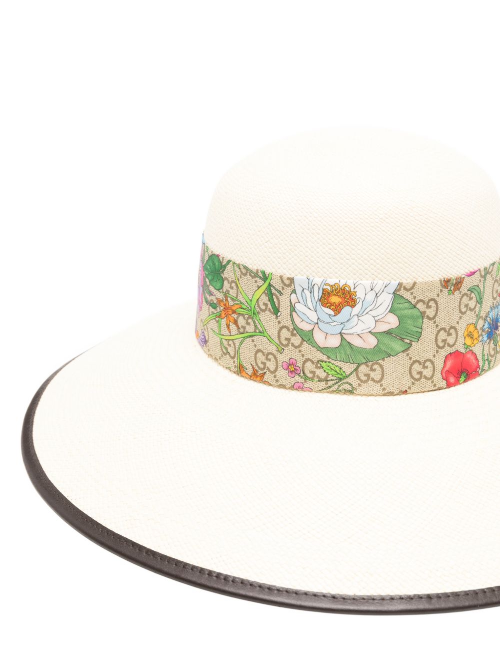 Gucci Women Gucci Flora Straw Hat GUCCI