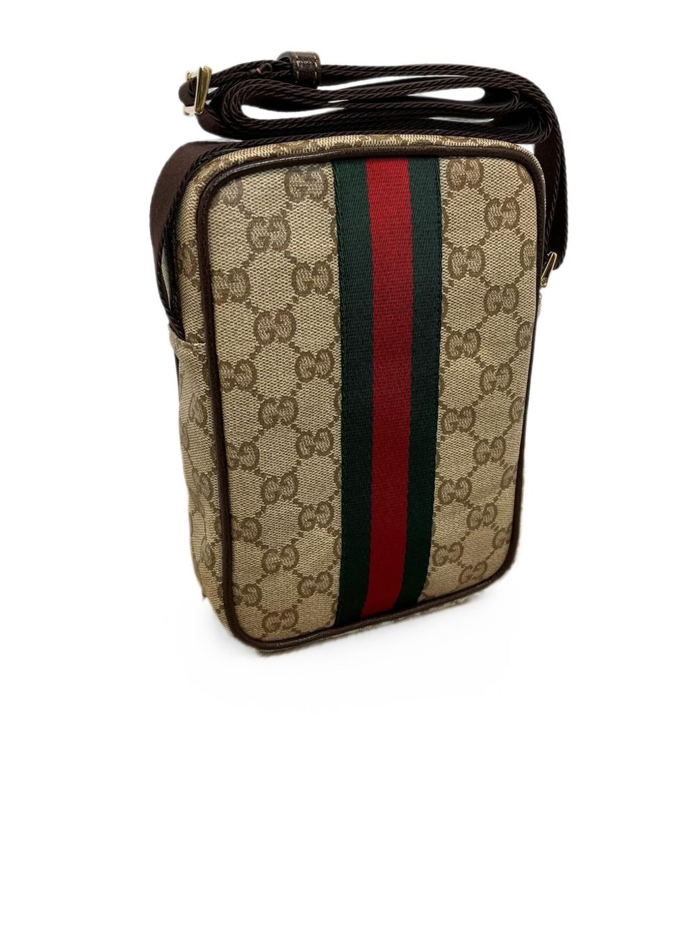 Gucci Men Web Detail Gg Mini Bag GUCCI