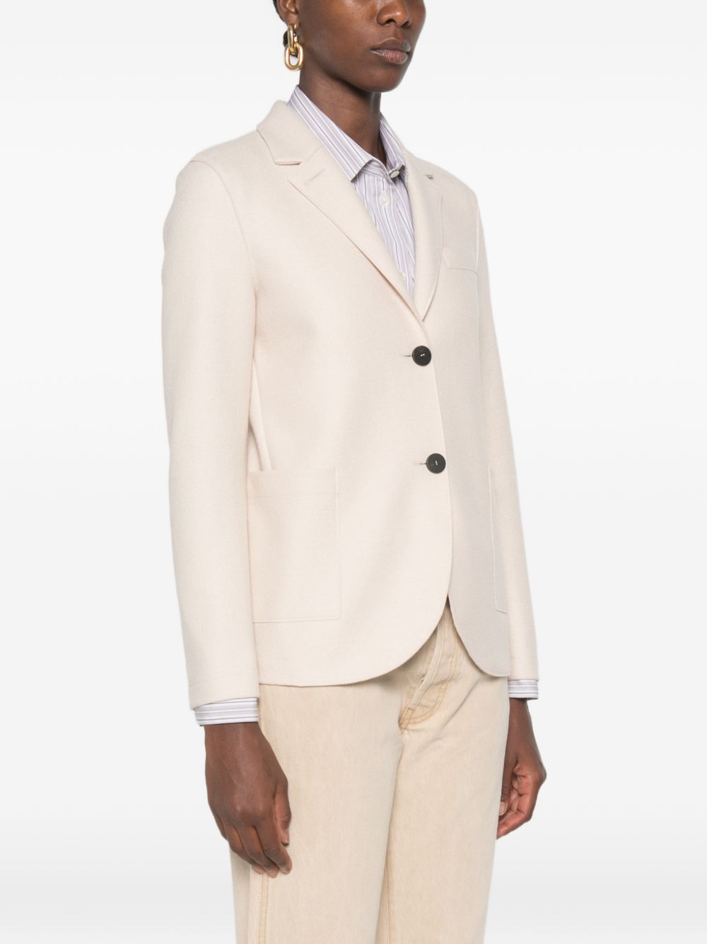 Harris Wharf London Women Wool Single-Breasted Blazer Jacket HARRIS WHARF LONDON
