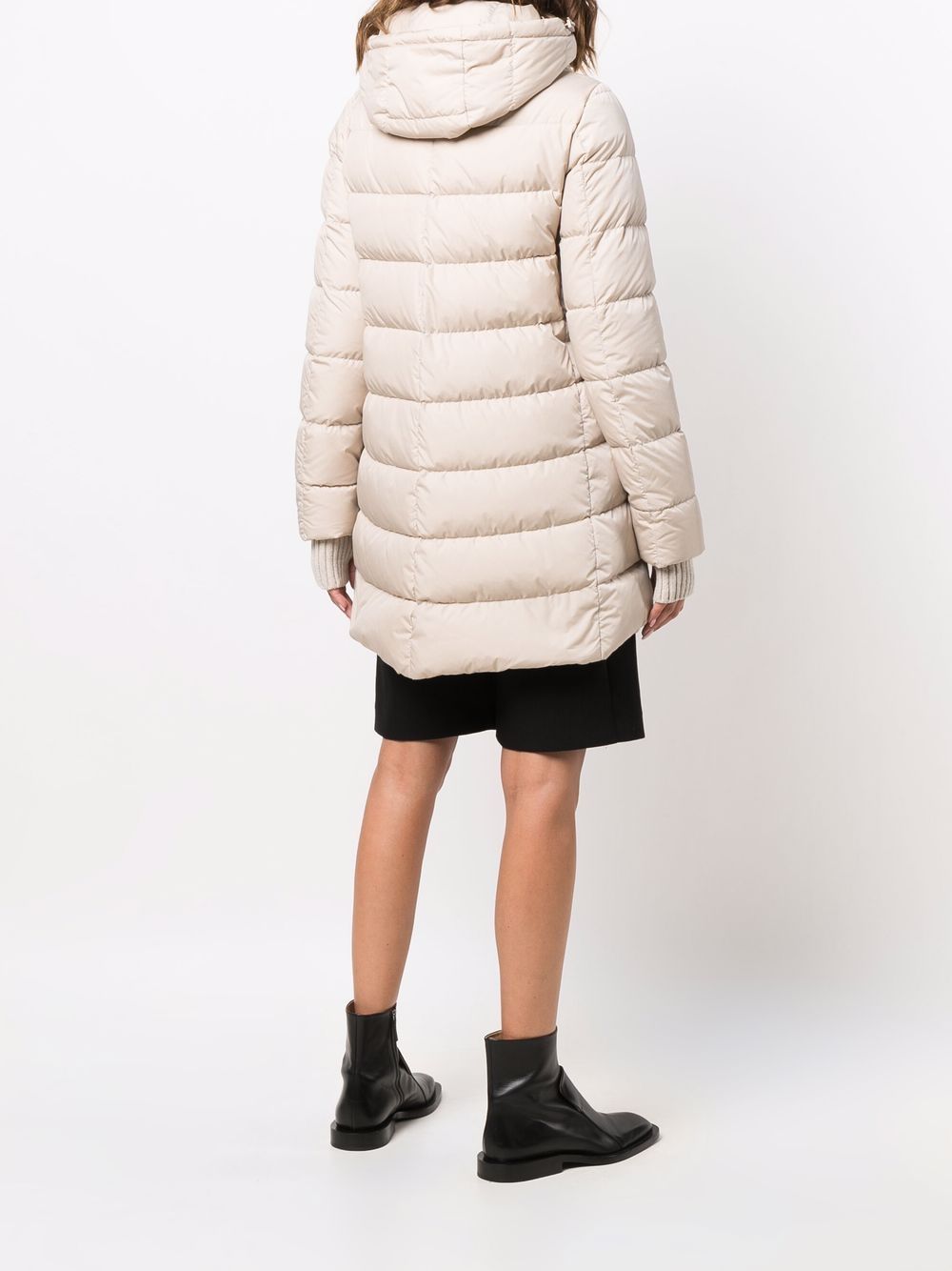 Herno Women A-Shape Midi Down Jacket HERNO