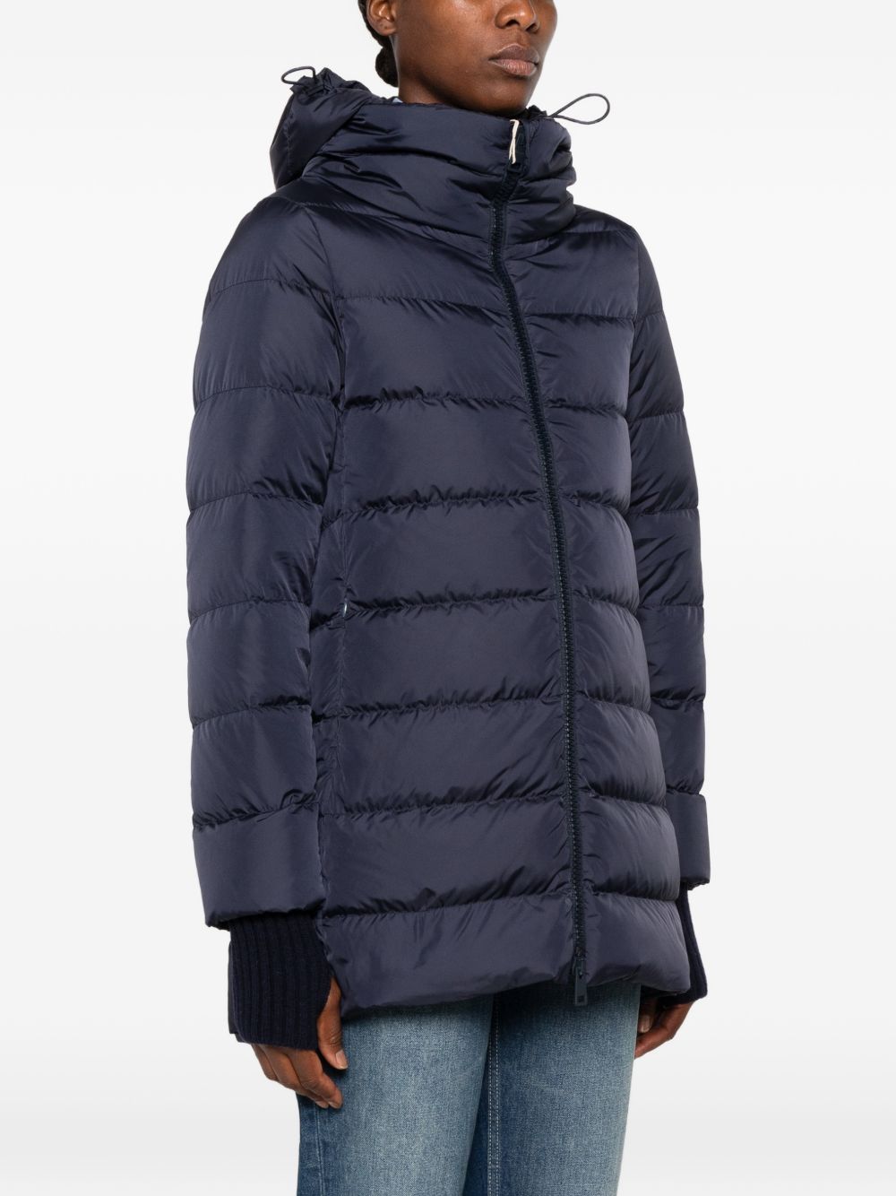 Herno Women A-Shape Midi Down Jacket HERNO